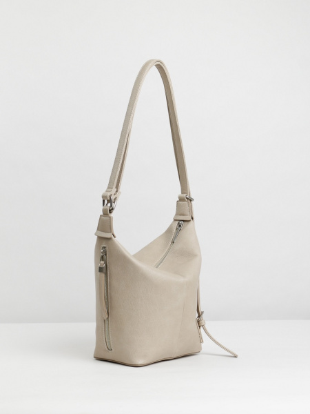 фото 456-26 550287 Рюкзак женский экокожа Ludor бежевый