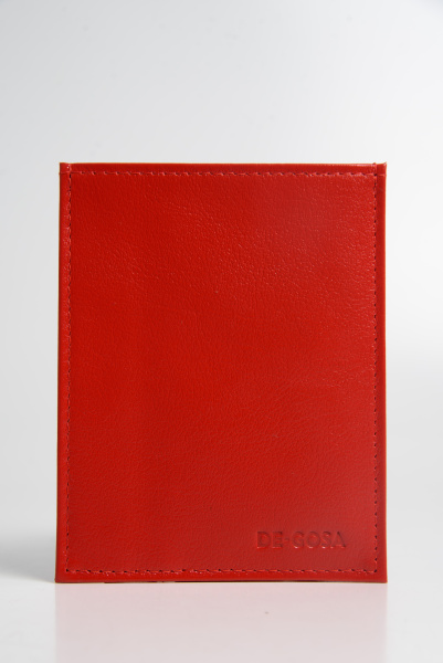 фото 289-77  П 118 Обложка для документов DE-GOSA Красный