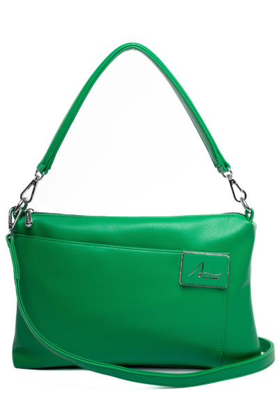444-09 2204 Сумка кросс-боди женская экокожа Safenta зеленый фото 444-09 2204 Сумка кросс-боди женская экокожа Safenta зеленый