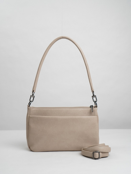 фото 455-43 550261 Сумка кросс-боди женская экокожа Ludor бежевый