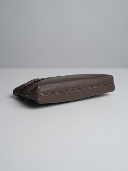 фото 451-93 9020 Клатч женский натуральная кожа Ludor темно-бежевый