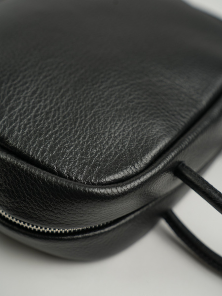 фото 454-59 80207 Сумка кросс-боди женская натуральная кожа Ludor черный